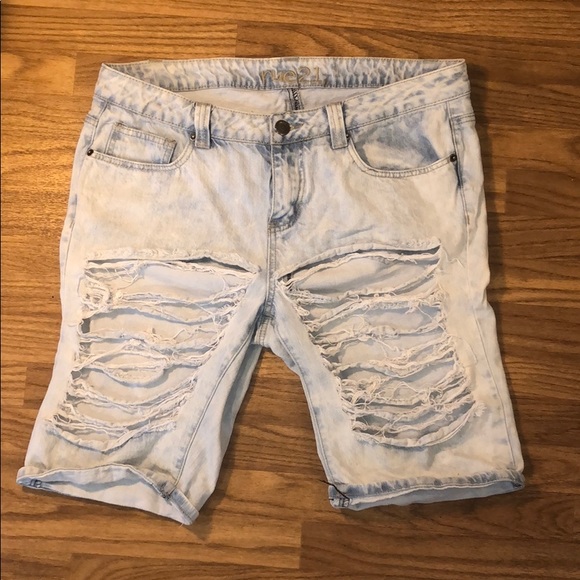 Rue21 Pants - Distressed Bermuda Shorts
